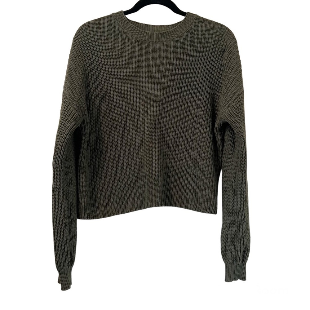 BP. Hunter Green‎ Ribbed Sweater - Picture 2 of 5